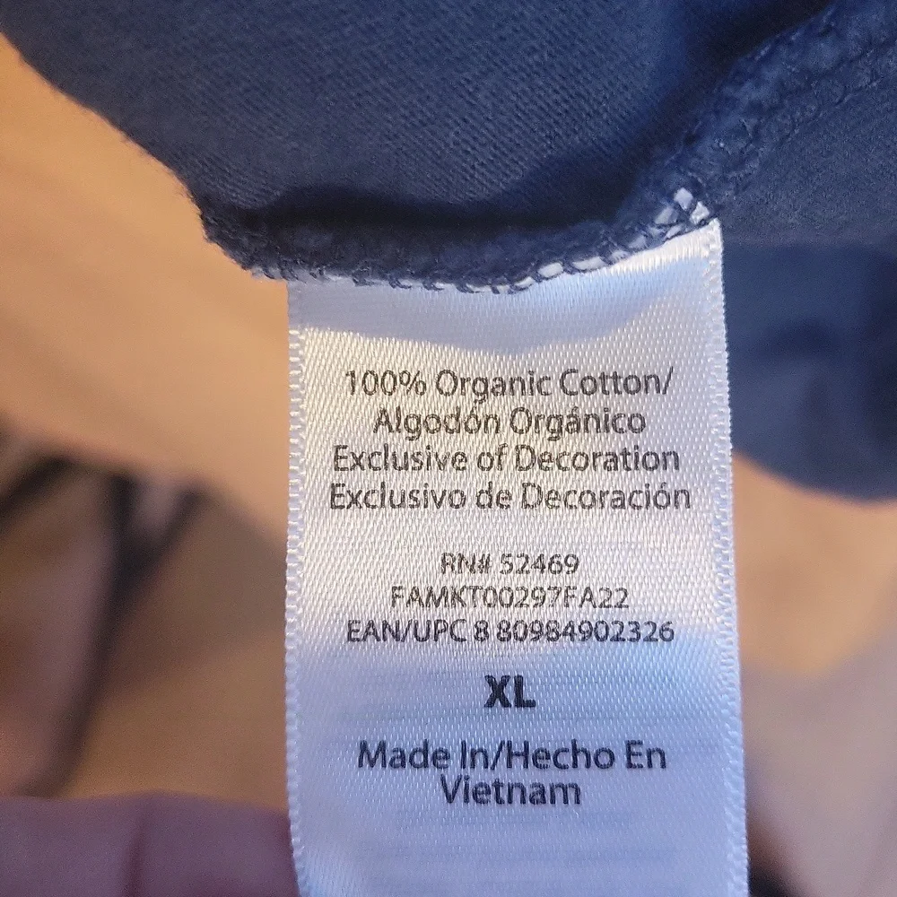 100% Organic Cotton Tshirt - Picture 4 of 6